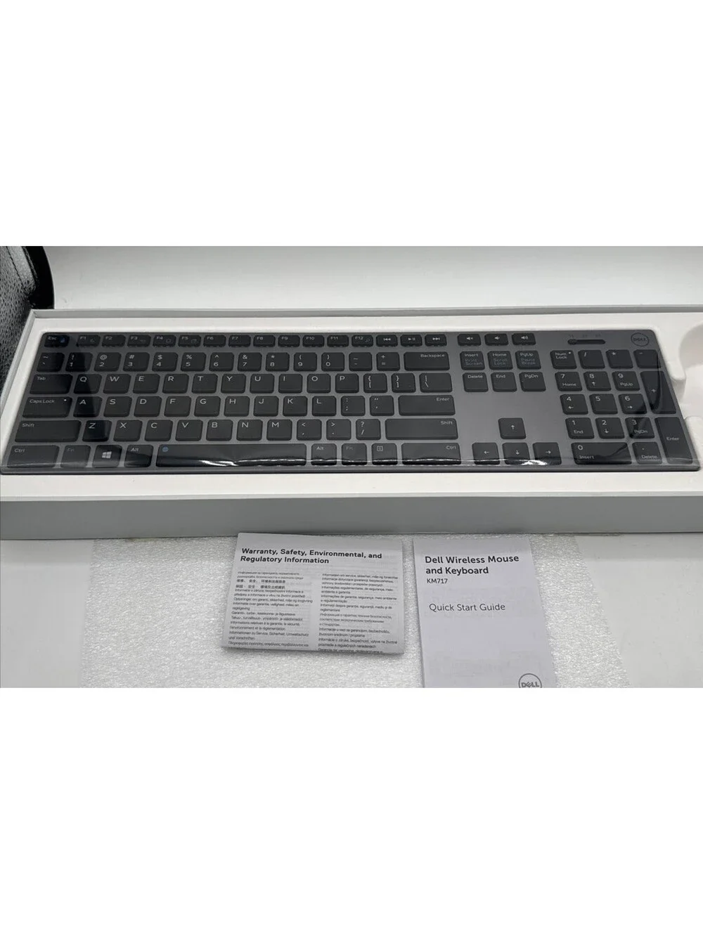 Dell Premier Wireless Brand New Keyboard ONLY- KM717 With Dongle